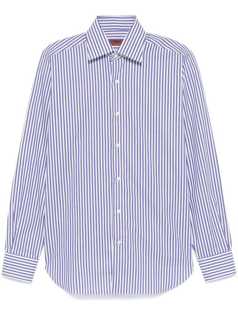 Barba striped shirt - Blue von Barba