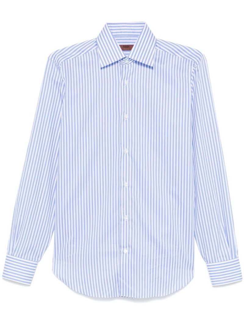 Barba striped shirt - Blue von Barba