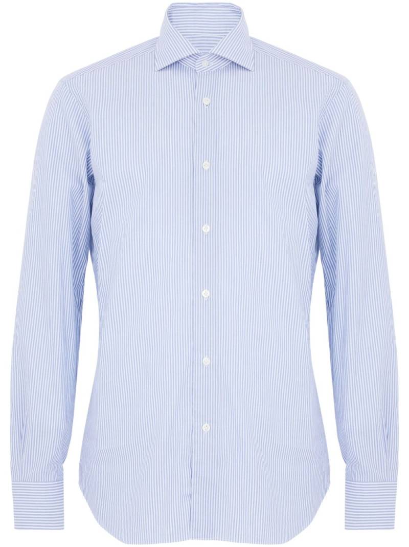 Barba striped shirt - Blue von Barba