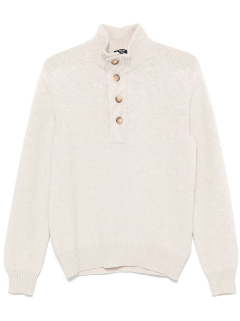 Barba virgin-wool sweater - Neutrals von Barba