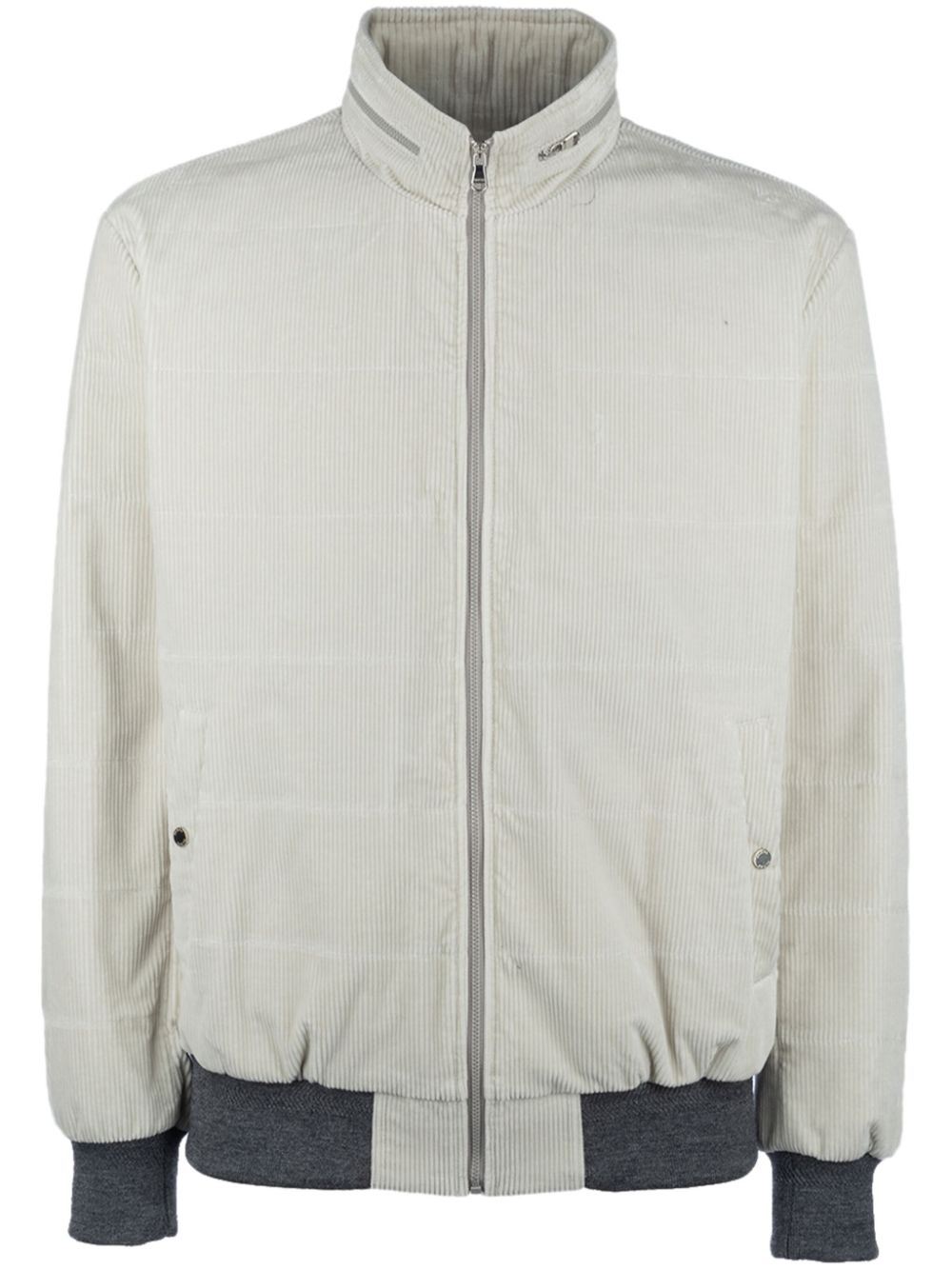 Barba zip-up bomber - Neutrals von Barba