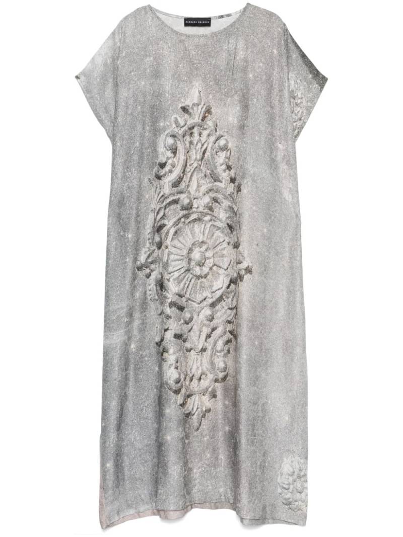 Barbara Bologna space-print midi dress - Grey von Barbara Bologna