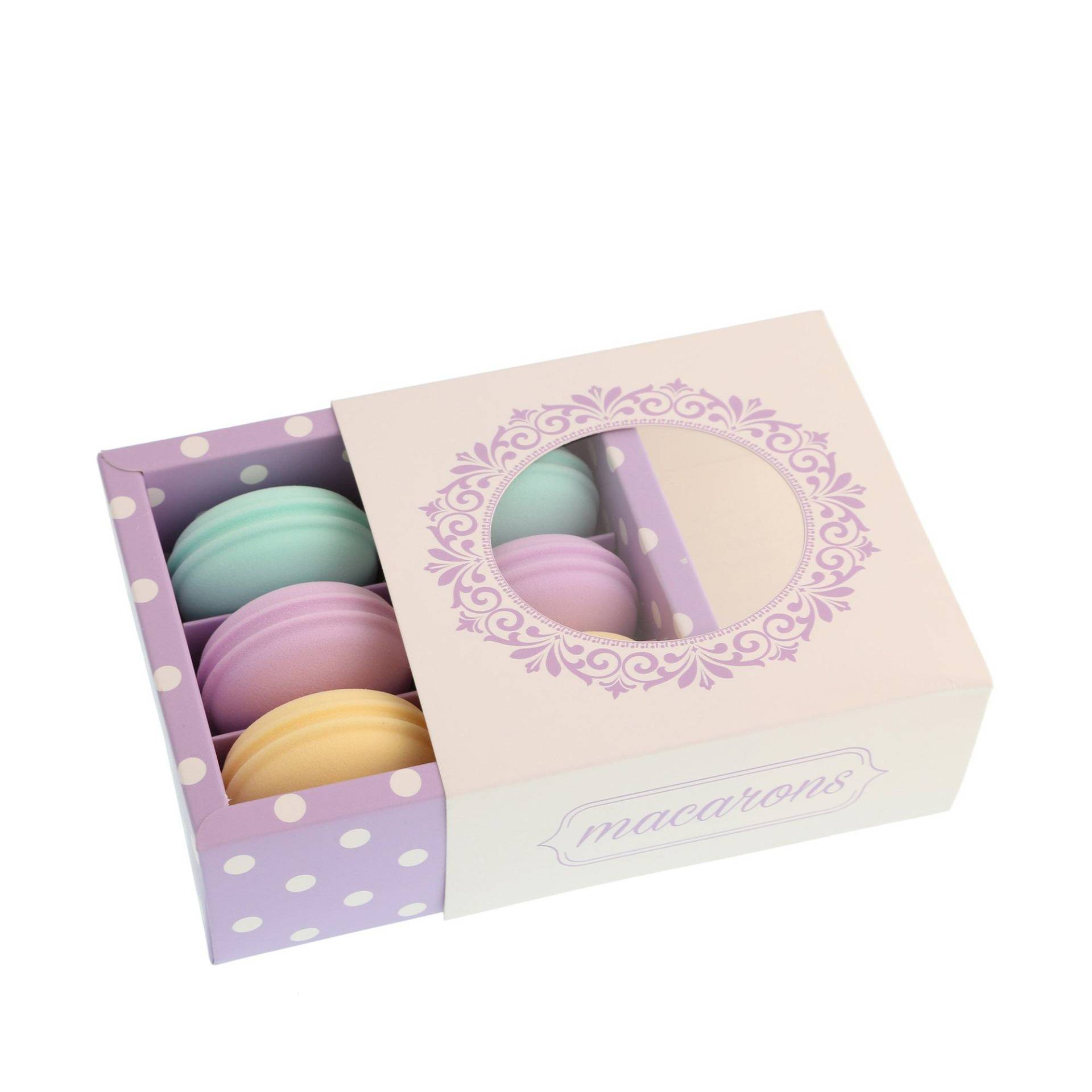 Macarons Beauty Blender 3er Damen Multicolor Set von Barbara Hofmann