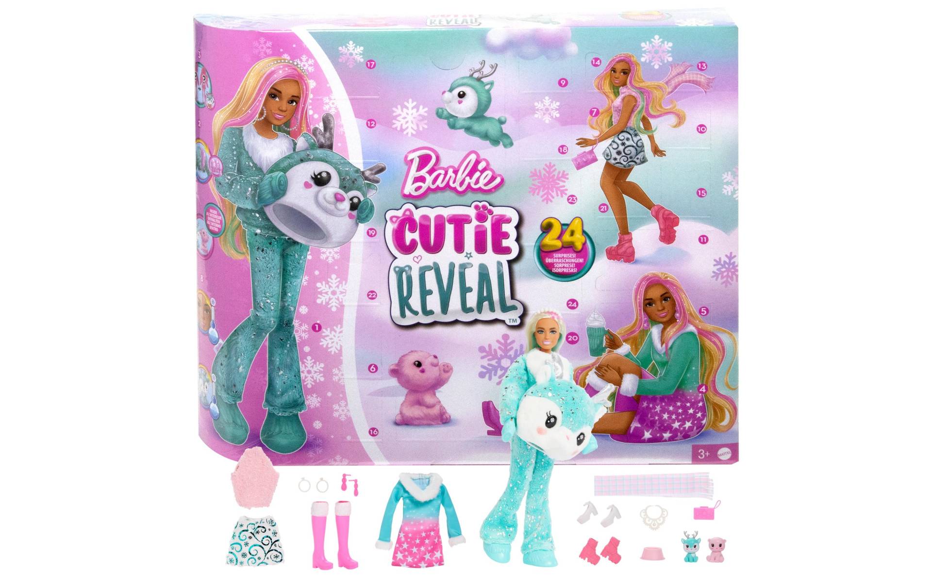 Barbie Adventskalender »Barbie Cutie«, ab 3 Jahren von Barbie