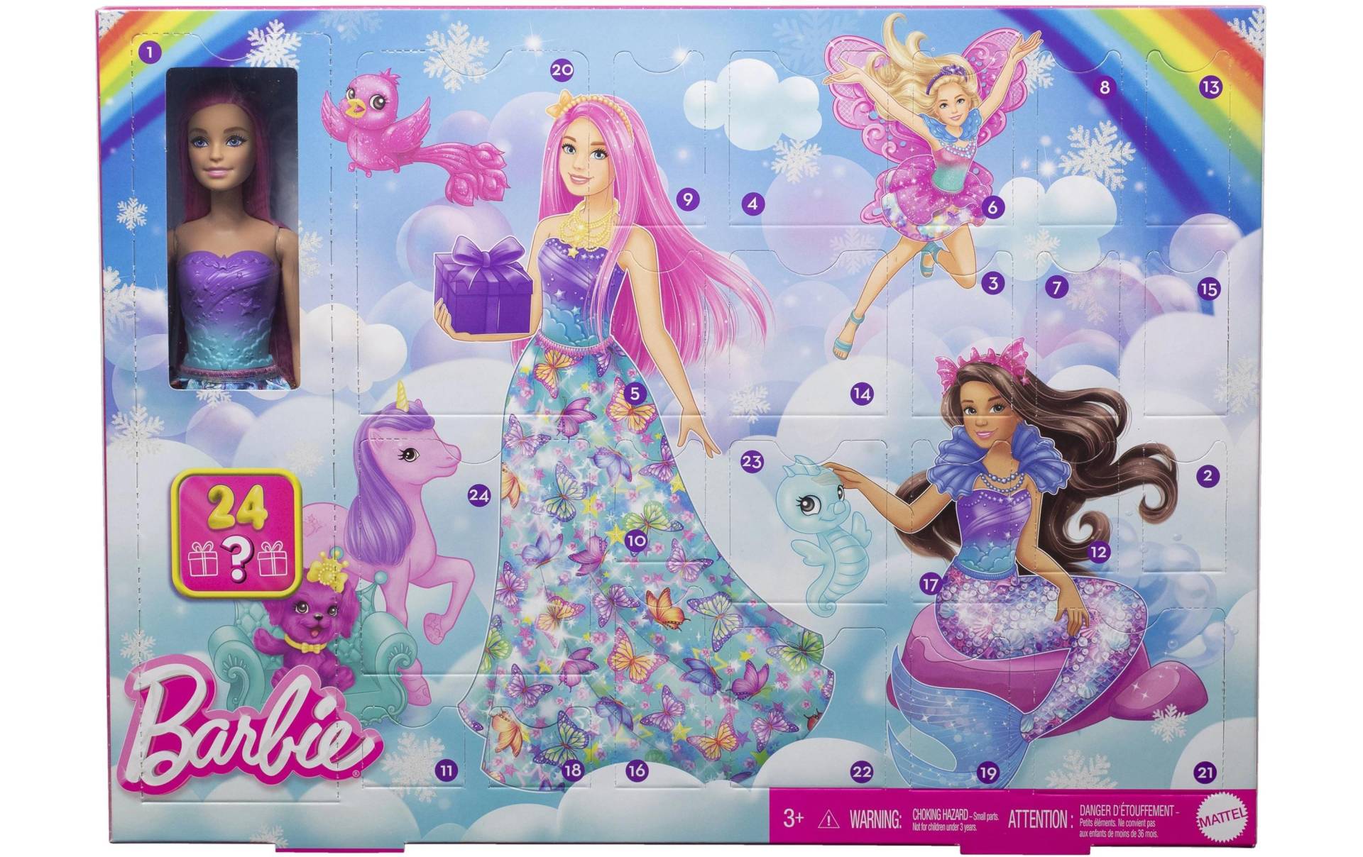 Barbie Adventskalender »Barbie Dreamtopia 2024«, ab 3 Jahren von Barbie