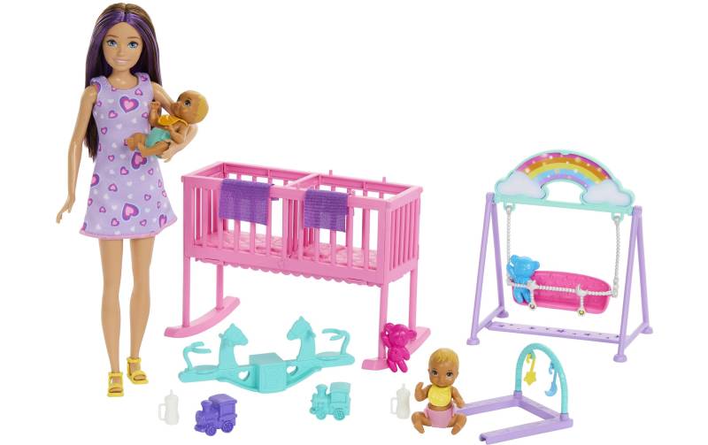 Barbie Anziehpuppe »Babysitter Skipper Twinning Nursery« von Barbie