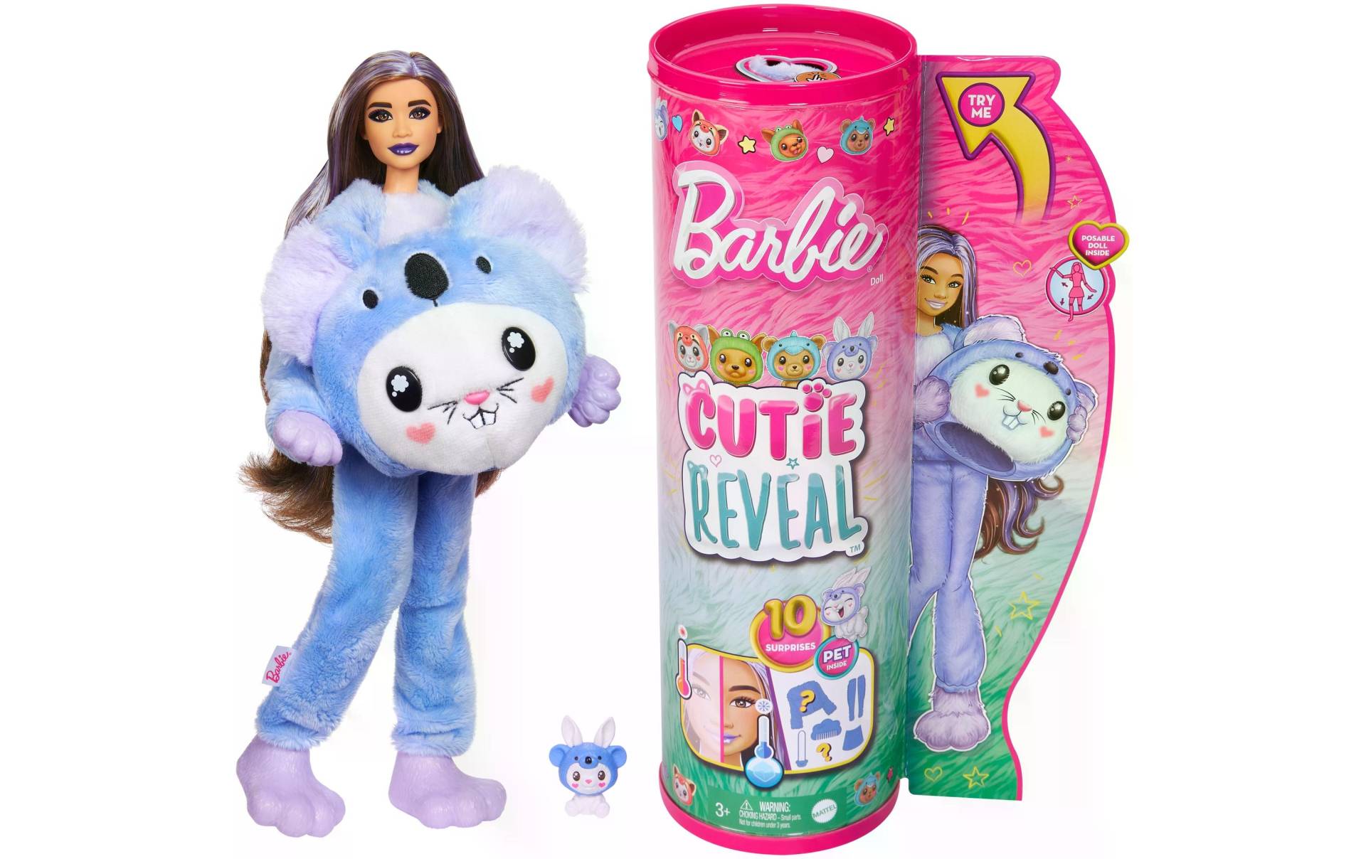 Barbie Anziehpuppe »Barbie Cutie Reveal – Bunny in Koala« von Barbie