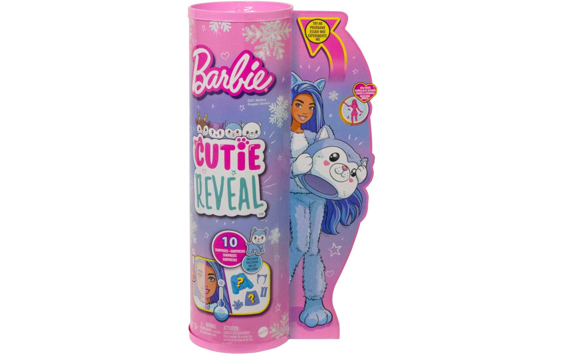 Barbie Anziehpuppe »Barbie Cutie Reveal Winter Sparkle« von Barbie