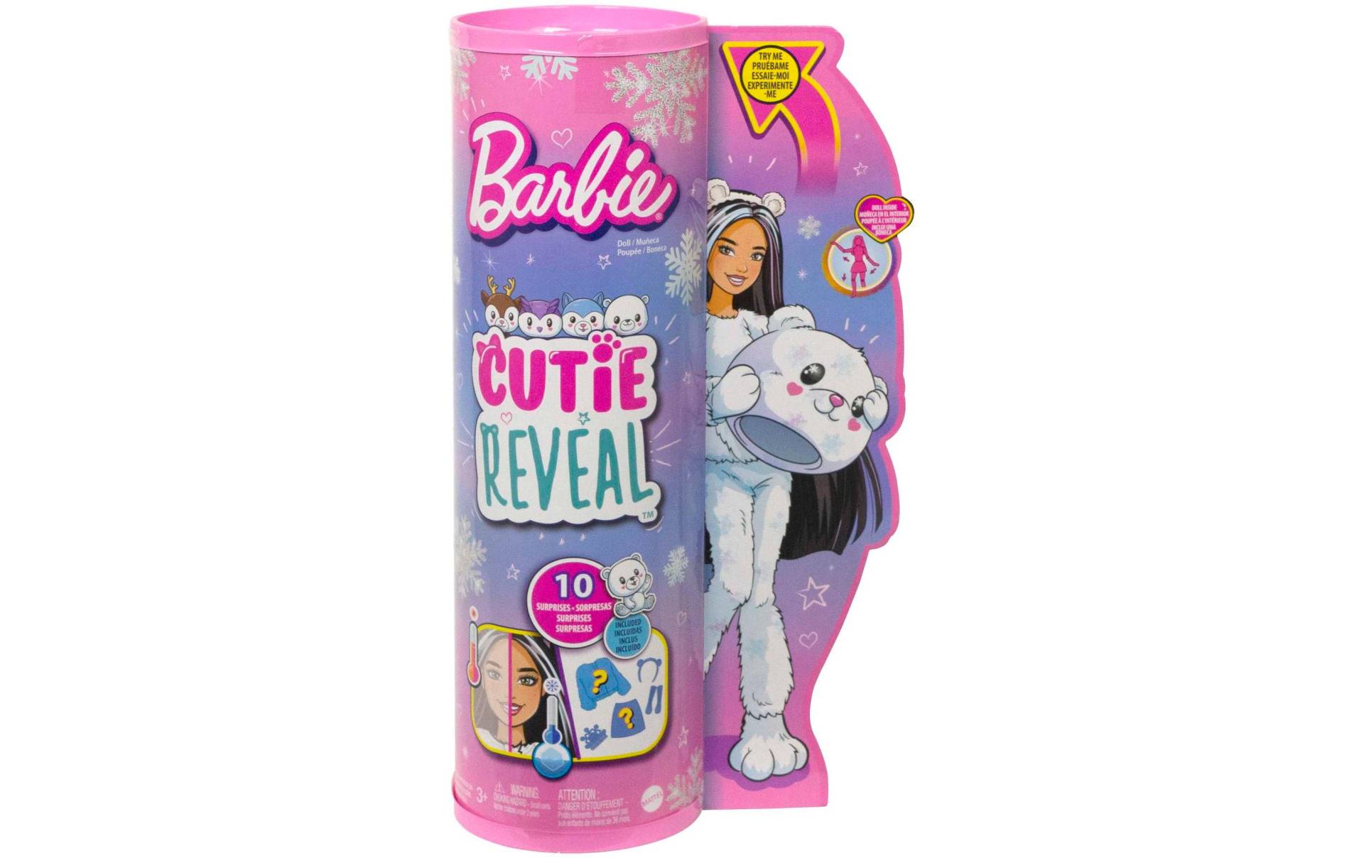 Barbie Anziehpuppe »Barbie Cutie Reveal Winter Sparkle« Barbie Anziehpuppe »Barbie Cutie Reveal Winter Sparkle« von Barbie