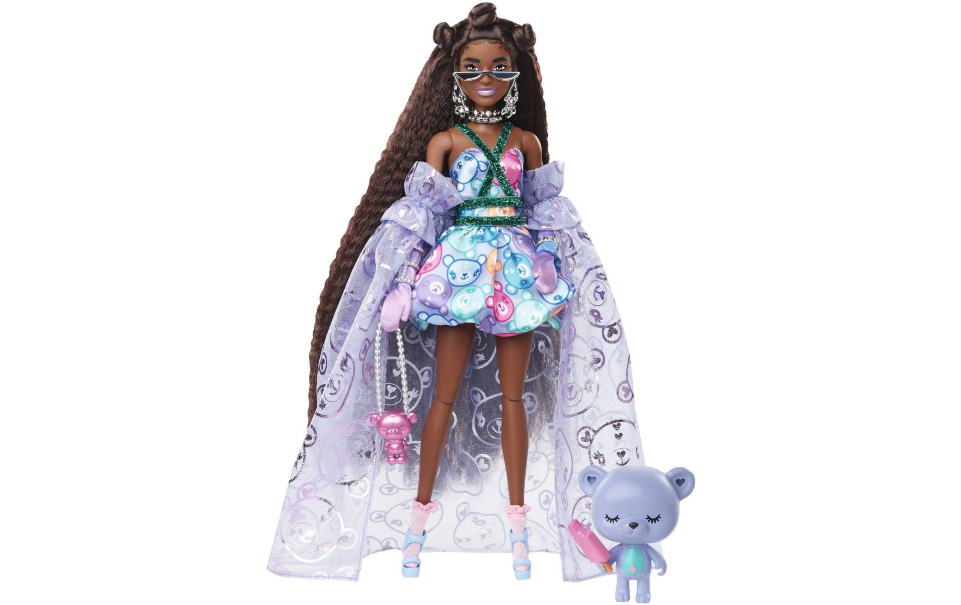 Barbie Anziehpuppe »Barbie Extra Fancy Puppe im lila Kleid« Barbie Anziehpuppe »Barbie Extra Fancy Puppe im lila Kleid« von Barbie