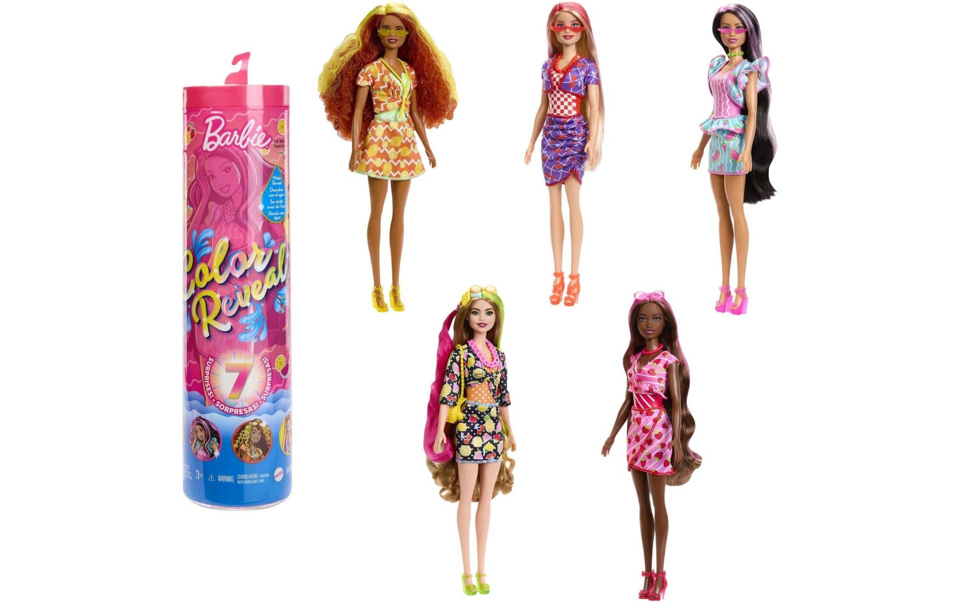 Barbie Anziehpuppe »Color Reveal Barbie Sweet Fruit Series« von Barbie