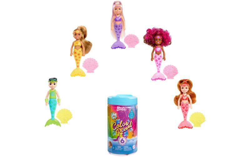 Barbie Anziehpuppe »Color Reveal Mermaids« von Barbie