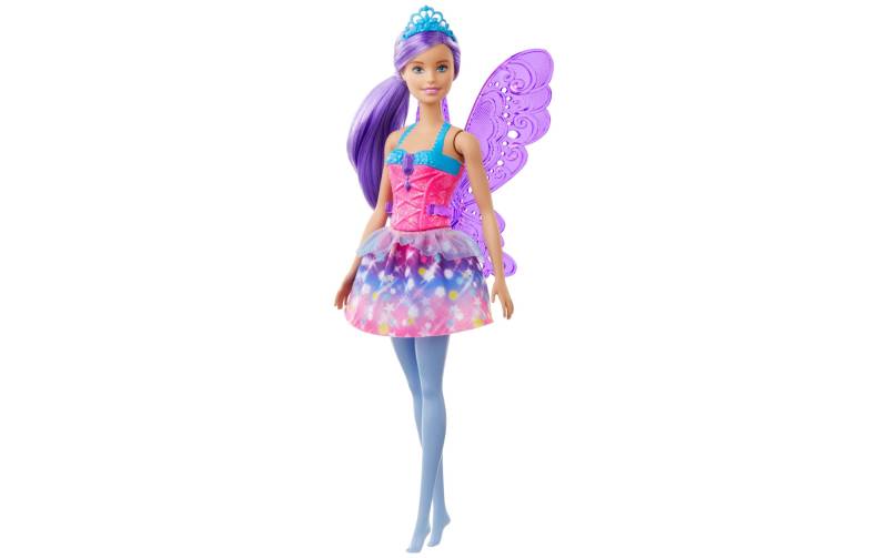 Barbie Anziehpuppe »Dreamtopia Fee Lila Ha«, Puppenreihe Dreamtopia von Barbie