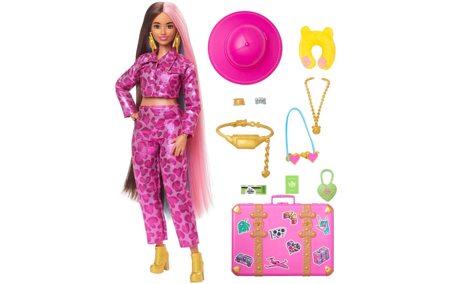 Barbie Anziehpuppe »Extra Fly Safari Pu« von Barbie