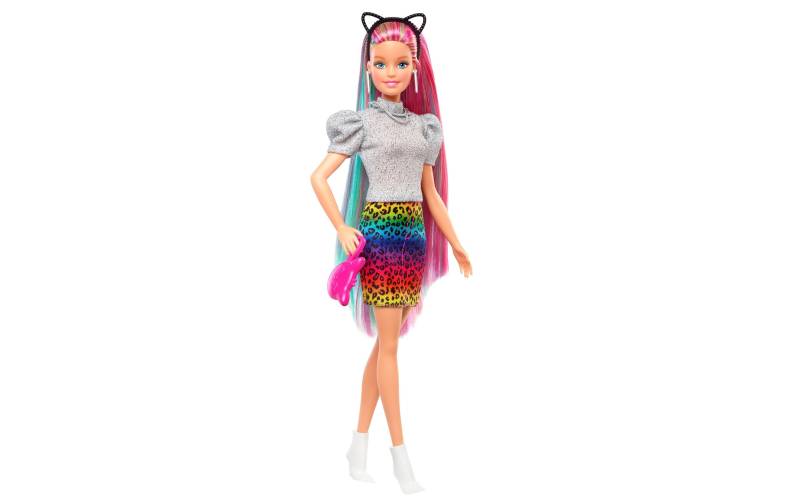 Barbie Anziehpuppe »Leoparden Regenbogen-H« von Barbie