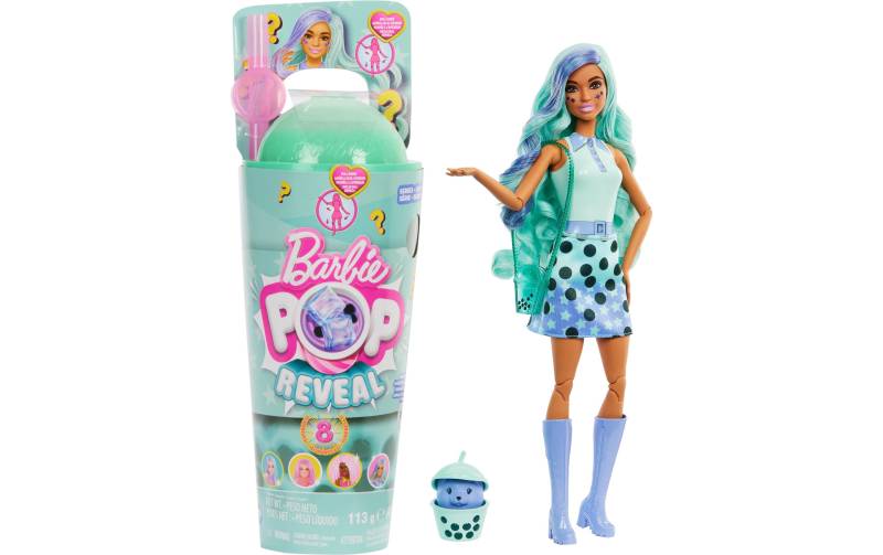 Barbie Anziehpuppe »Pop! Reveal Bubble Tea Green T. assortiert« von Barbie