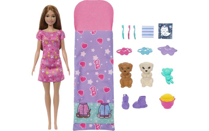 Barbie Anziehpuppe »Puppy Slumber Party« von Barbie