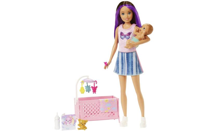 Barbie Anziehpuppe »Skipper Babysitters Sleepy Baby« von Barbie