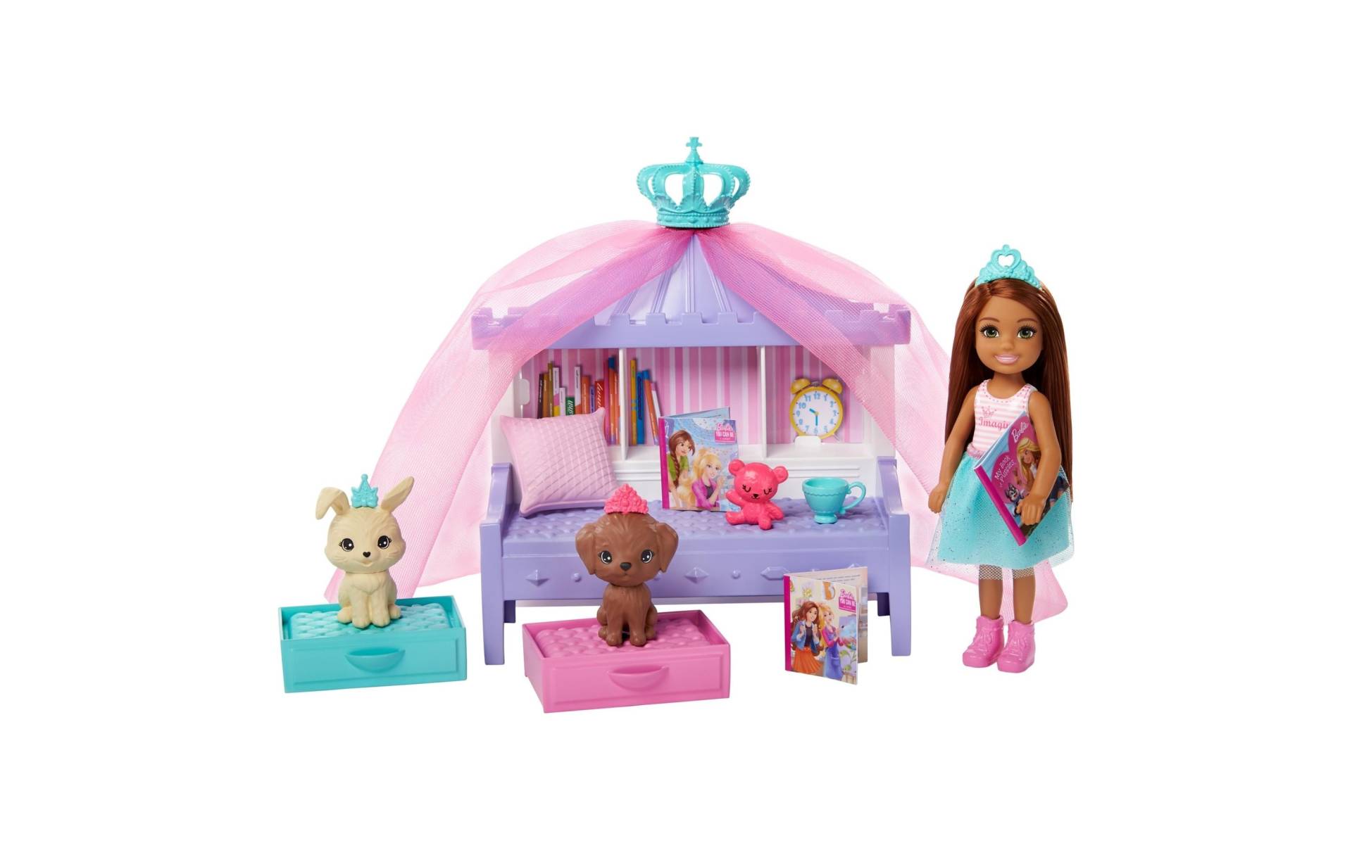 Barbie Spielfigur »Princess Adventure Chelsea Märchenstunde« Barbie Spielfigur »Princess Adventure Chelsea Märchenstunde« von Barbie