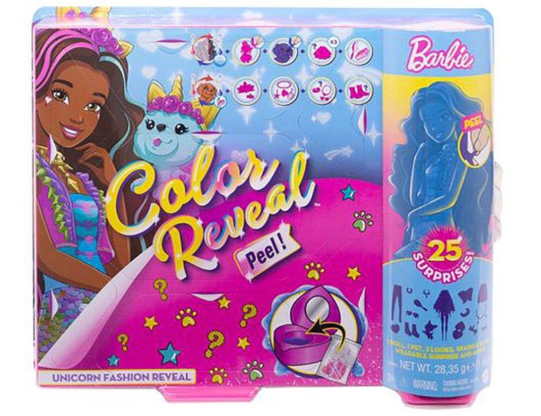 Color Reveal Puppe & Haustier Fantasy Fashion Einhorn Unisex Multicolor ONE SIZE von Barbie