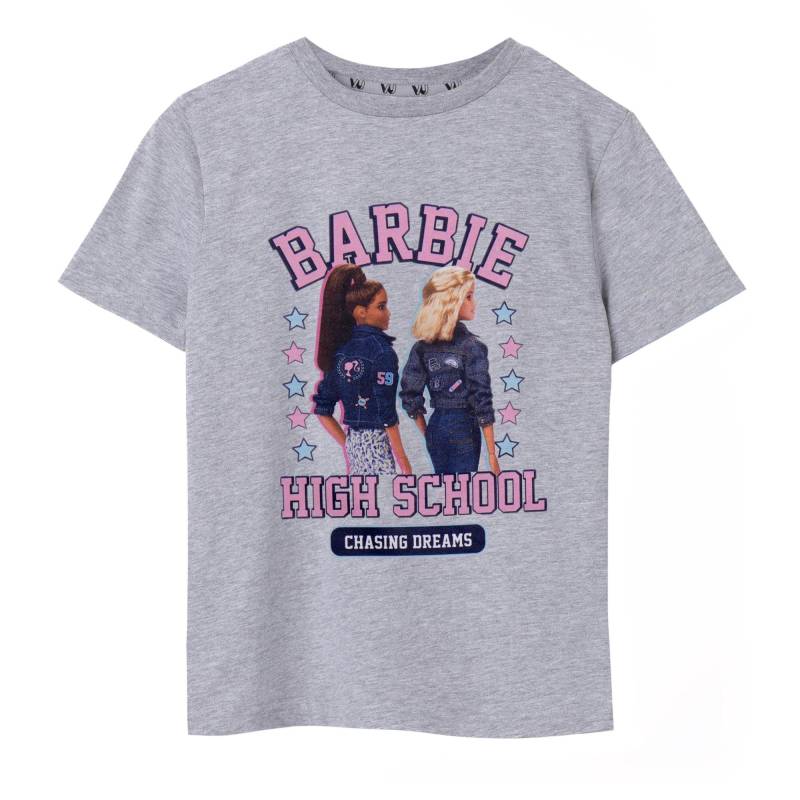 High School Tshirt Kurzärmlig Unisex Taubengrau 116 von Barbie