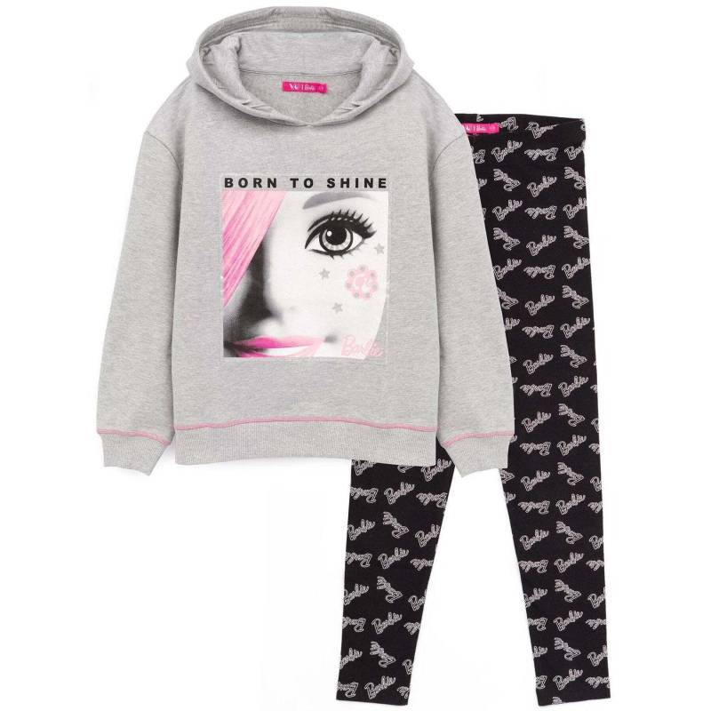 Hoodie Und Leggingsset Unisex Grau 104 von Barbie