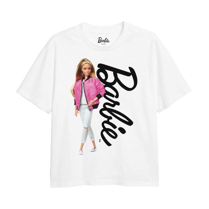 Iconic Tshirt Mädchen Weiss 128 von Barbie