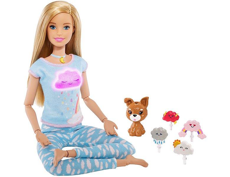 Karrieren Wellness Meditation Puppe Blond Unisex Multicolor ONE SIZE von Barbie