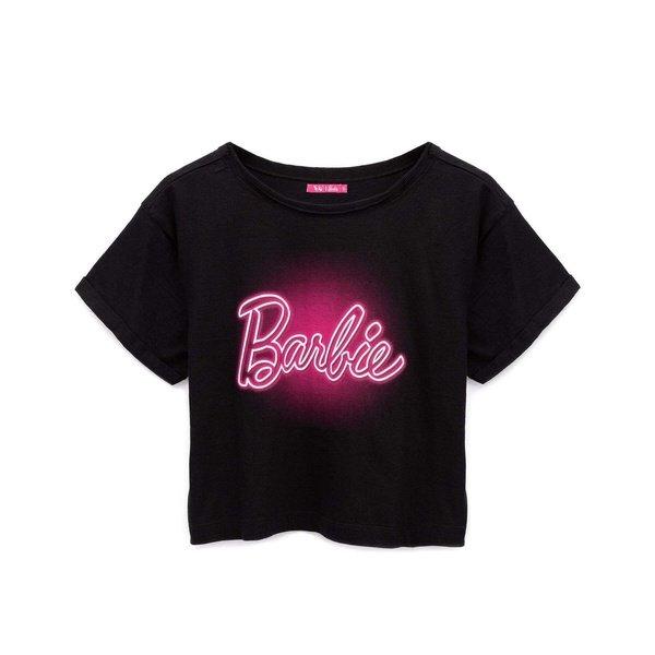 Kurzes Top Damen Schwarz 3XL von Barbie