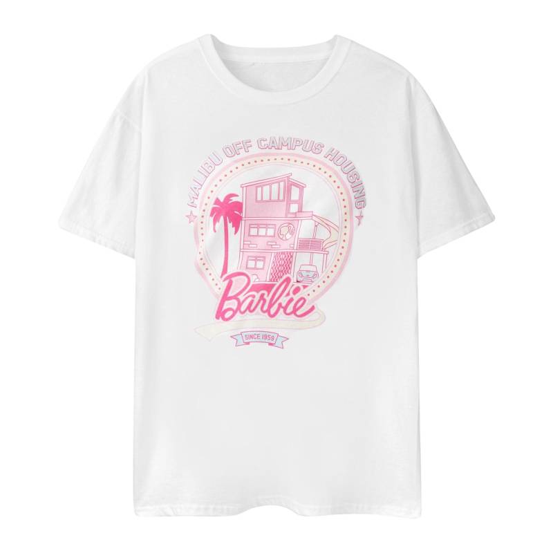 Malibu Off Campus Housing Tshirt Kurzärmlig Damen Weiss 3XL von Barbie