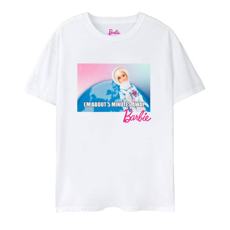 Running Late Tshirt Damen Weiss M von Barbie