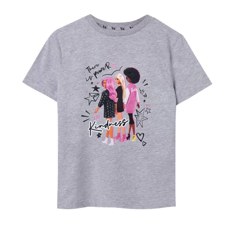 There Is Power In Kindness Tshirt Kurzärmlig Mädchen Grau 116 von Barbie