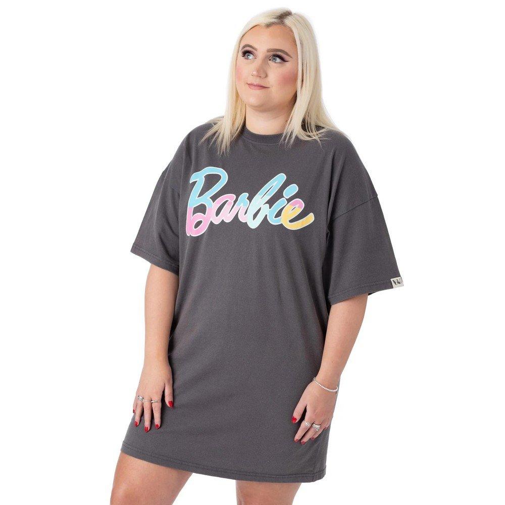 Tshirtkleid Damen Grau L von Barbie