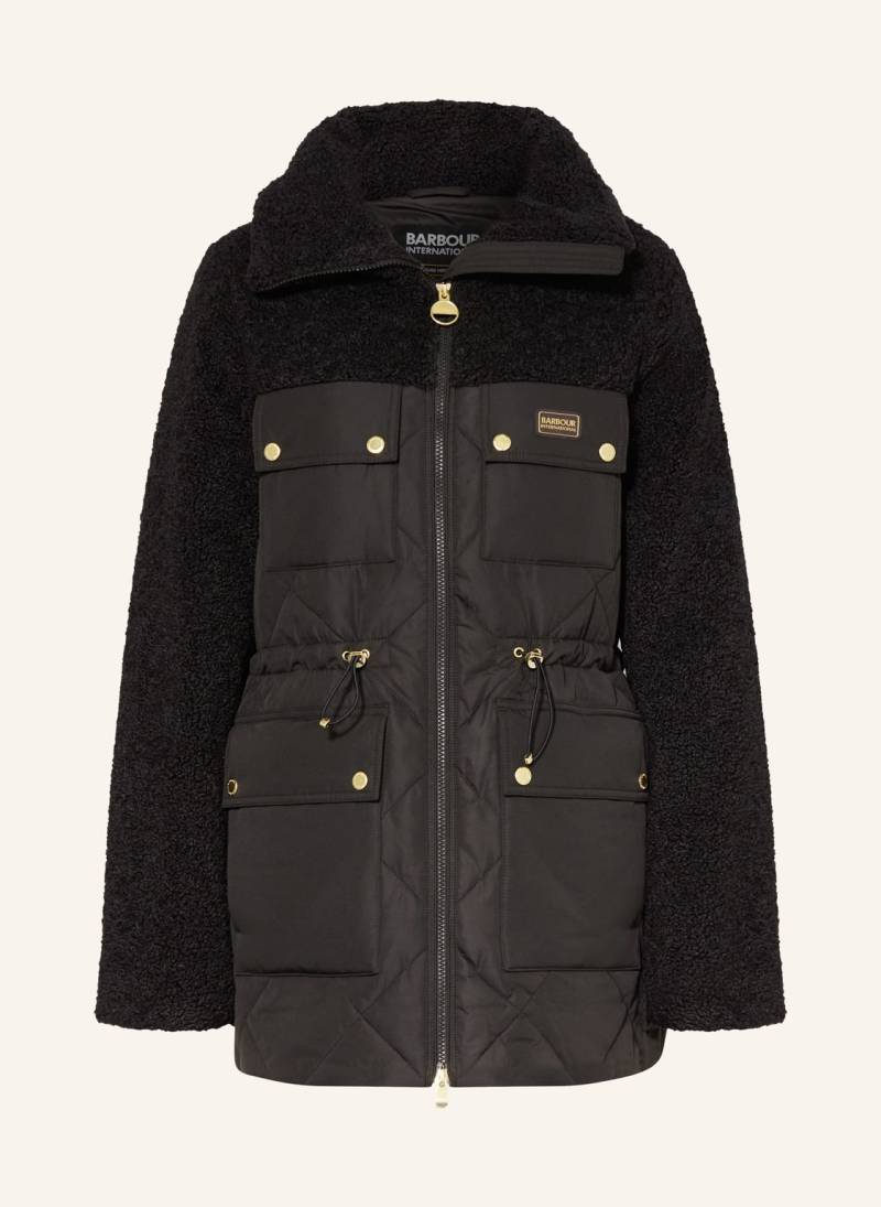 Barbour International Jacke Jemison Im Materialmix schwarz von Barbour International