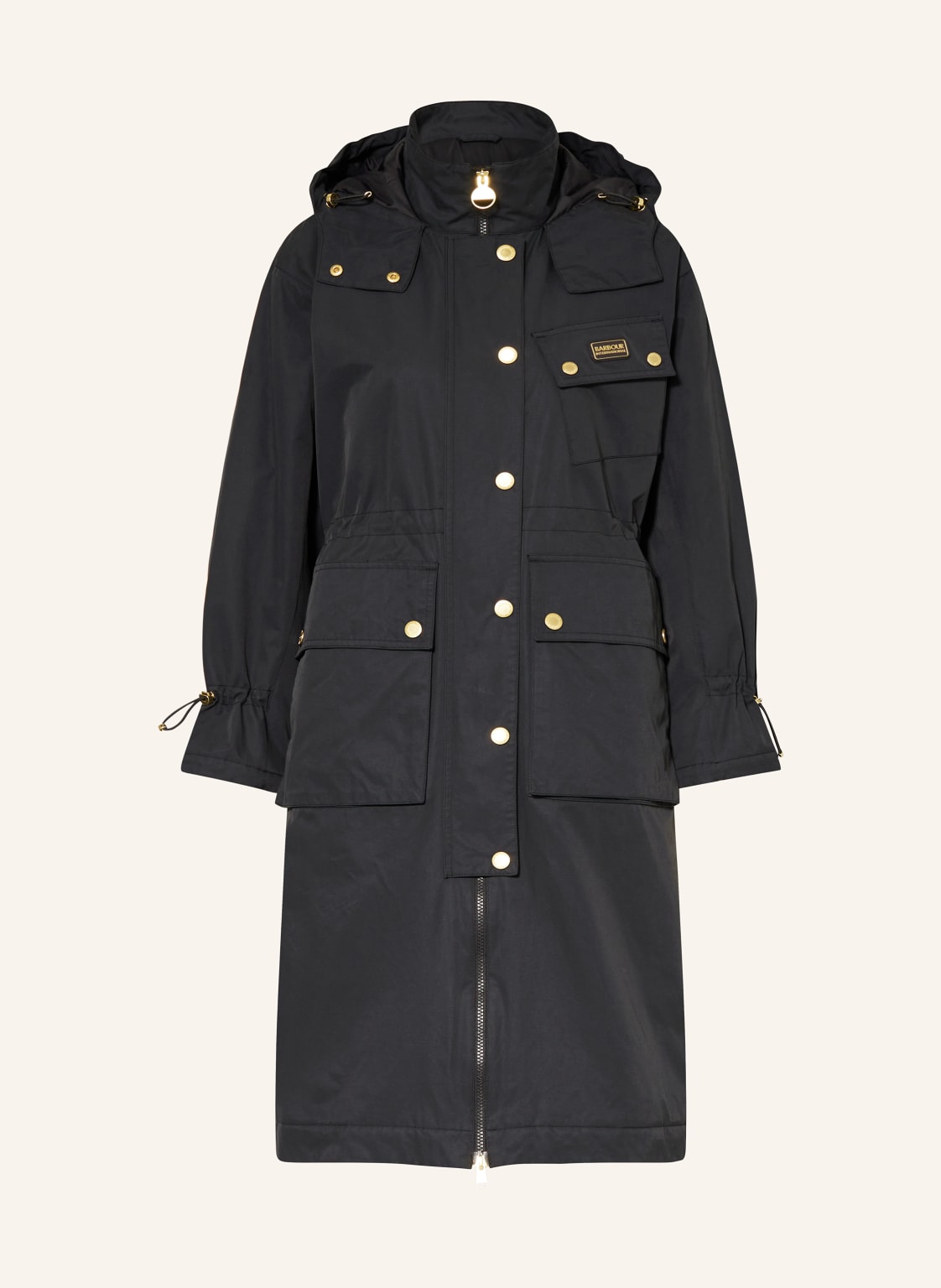 Barbour International Parka Roberta schwarz von Barbour International