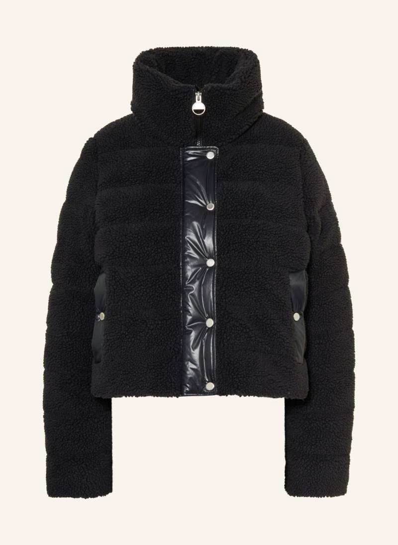 Barbour International Steppjacke Franchesca Aus Teddyfell schwarz von Barbour International