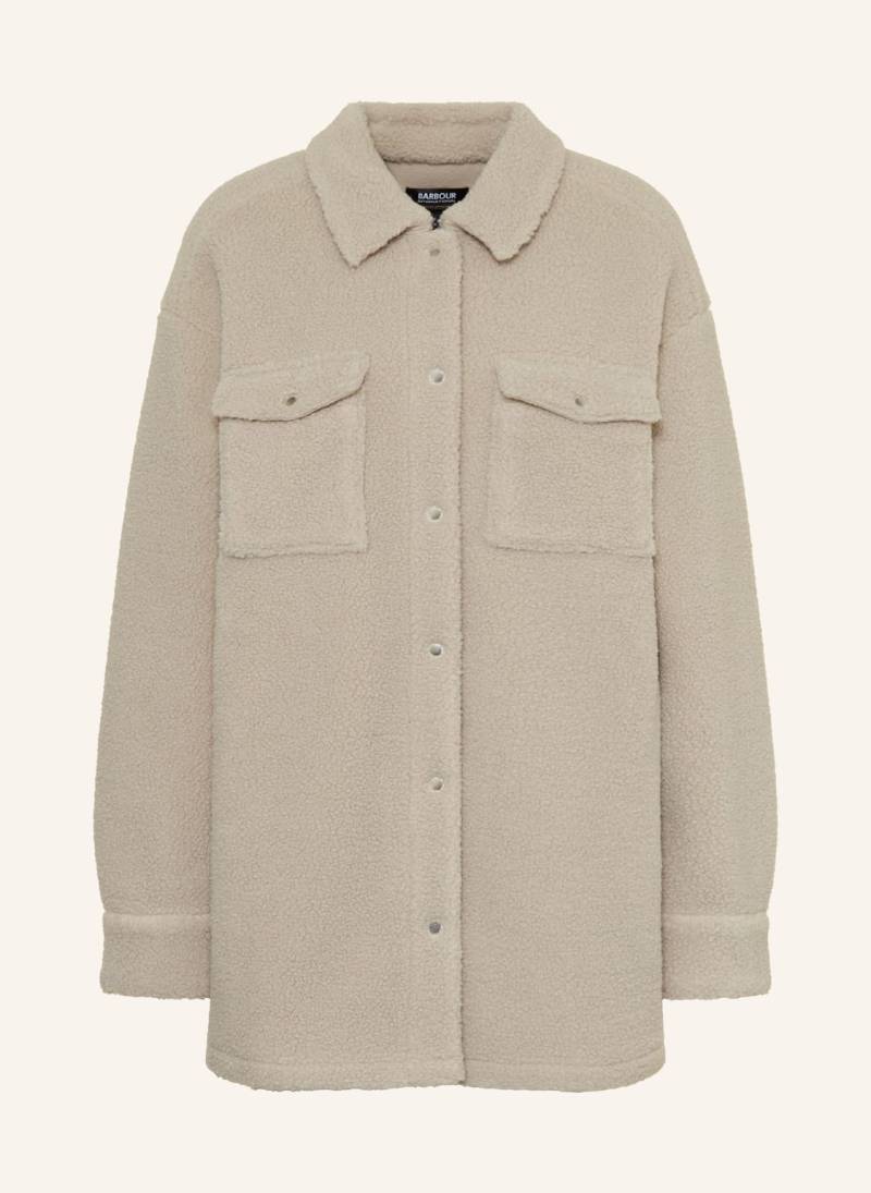 Barbour International Teddyfell-Overshirt Peyton beige von Barbour International