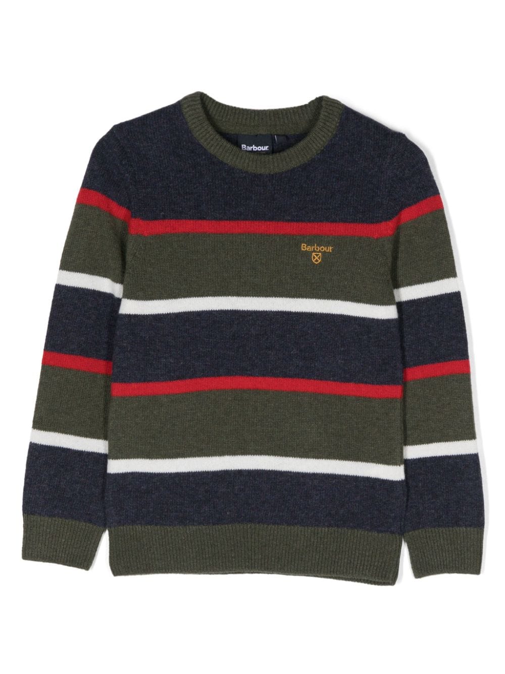 Barbour Kids Cranmer striped wool jumper - Blue von Barbour Kids