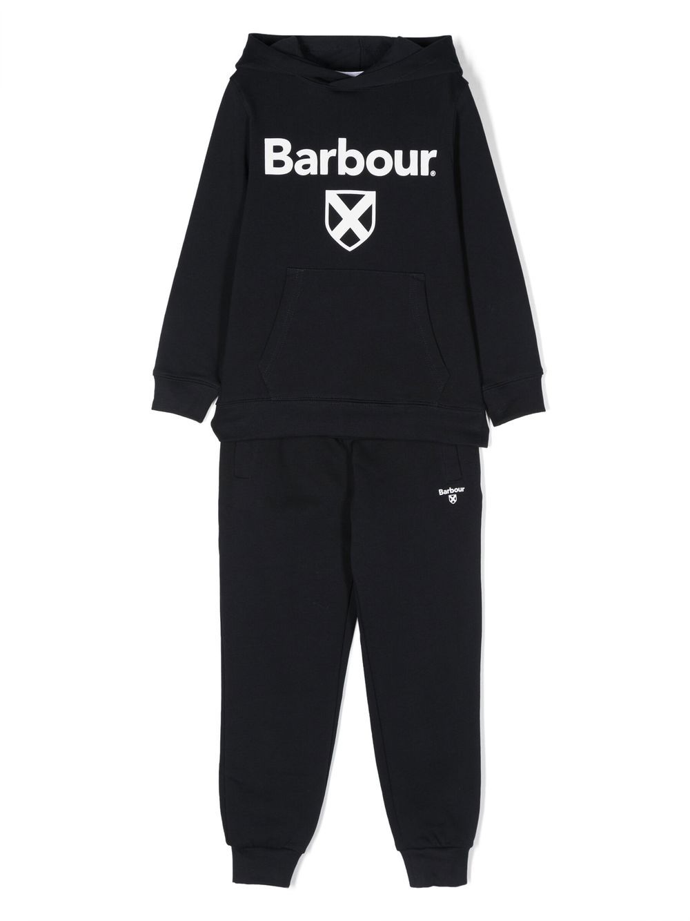 Barbour Kids logo-print tracksuit set - Blue von Barbour Kids