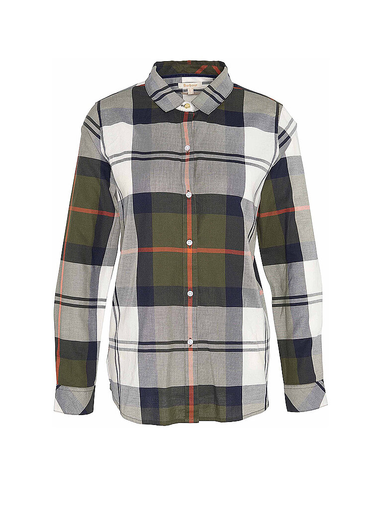 BARBOUR Bluse MOORLAND  olive | 34 von Barbour