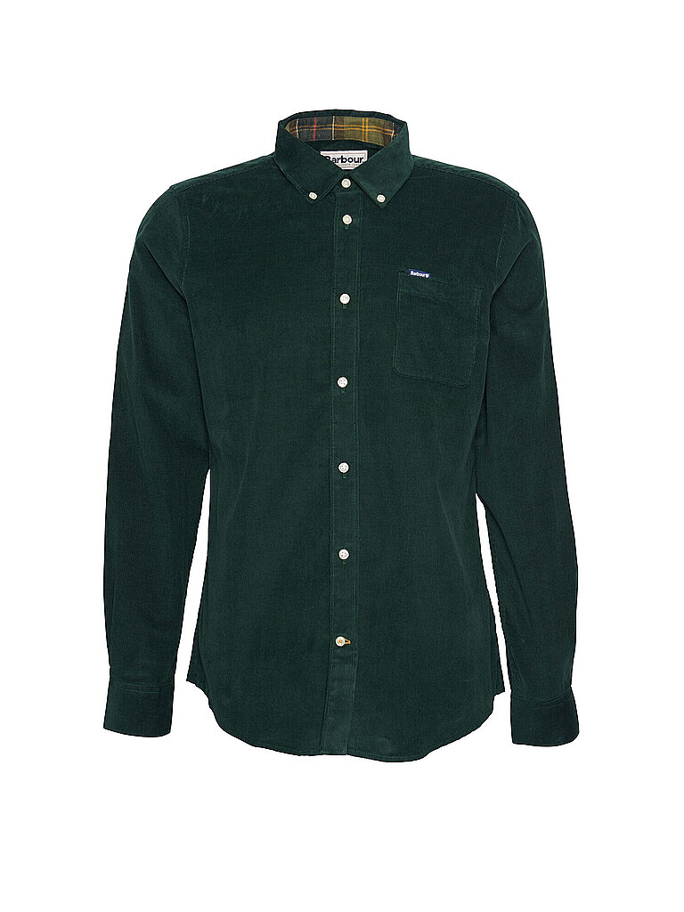 BARBOUR Cordhemd RAMSEY grün | XXL von Barbour