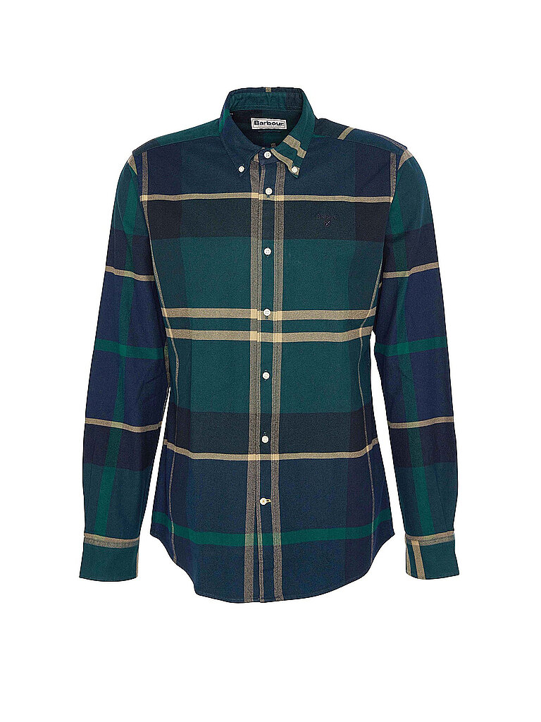 BARBOUR Flanellhemd  dunkelblau | XXL von Barbour