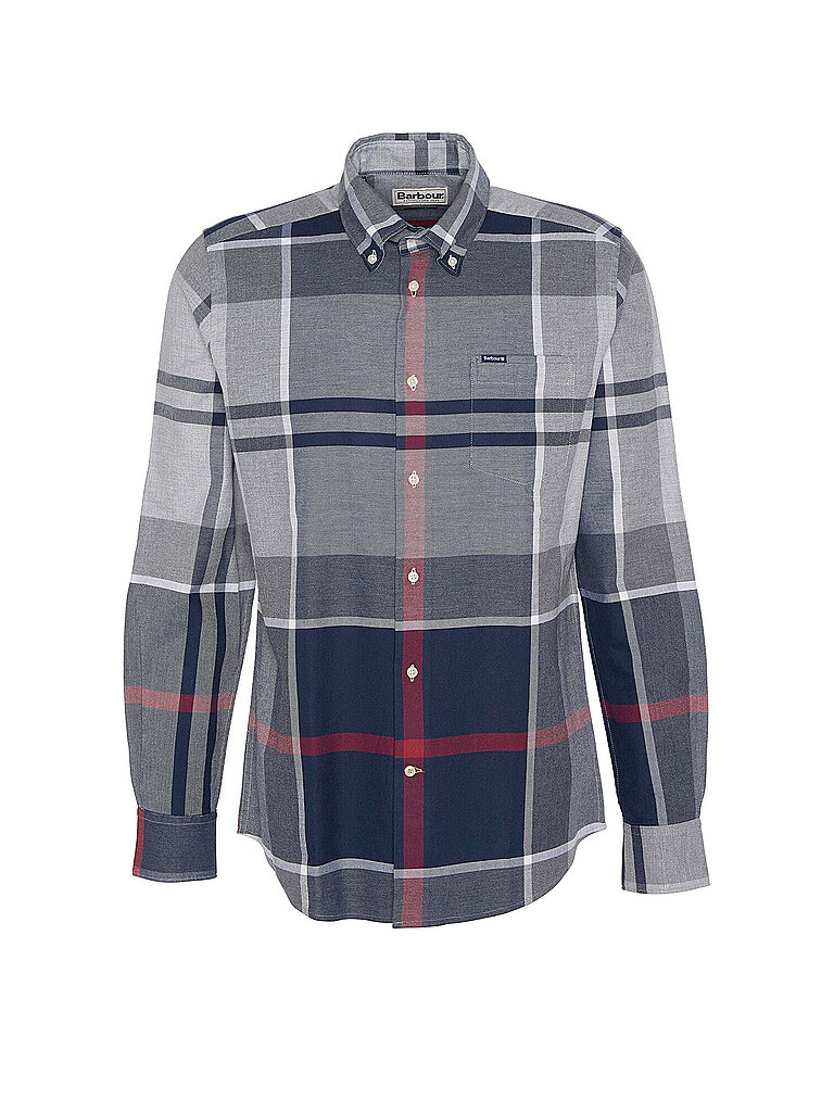 BARBOUR Hemd DUNON hellgrau | L von Barbour