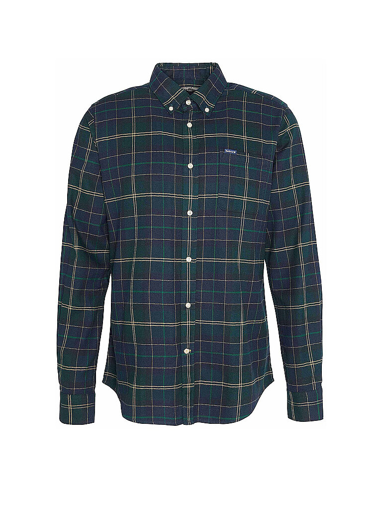 BARBOUR Hemd KYELOCH dunkelblau | L von Barbour