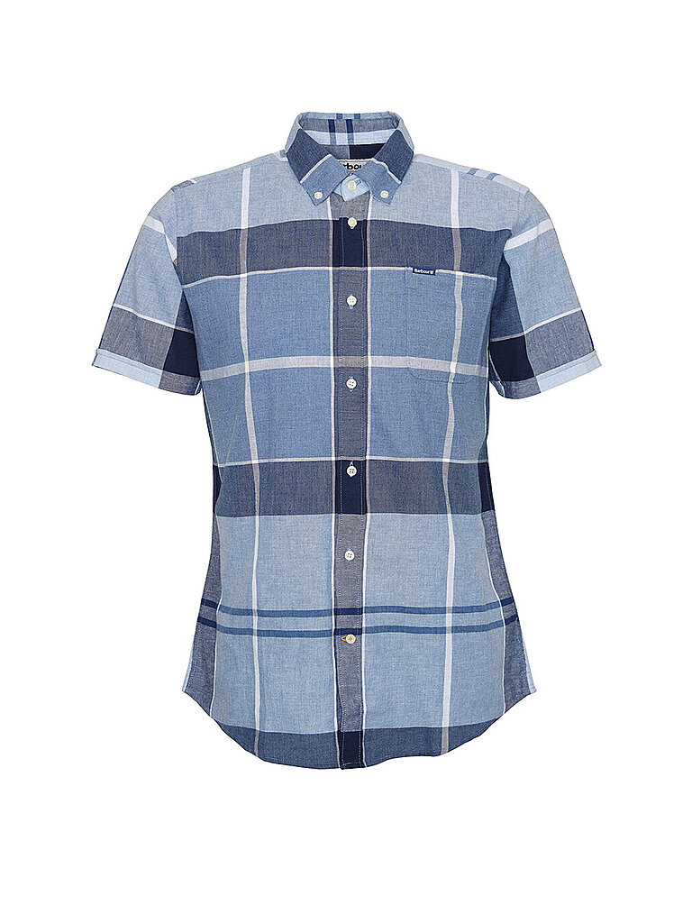 BARBOUR Hemd Tailored Fit DOUGHILL blau | L von Barbour