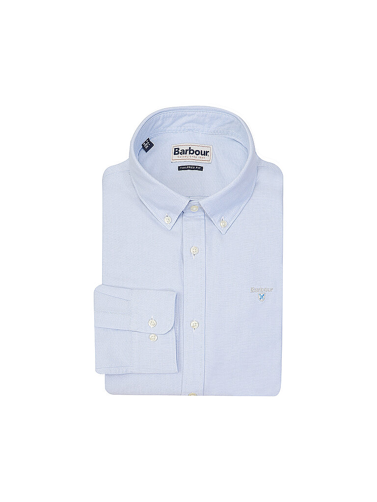 BARBOUR Hemd Tailored Fit blau | L von Barbour