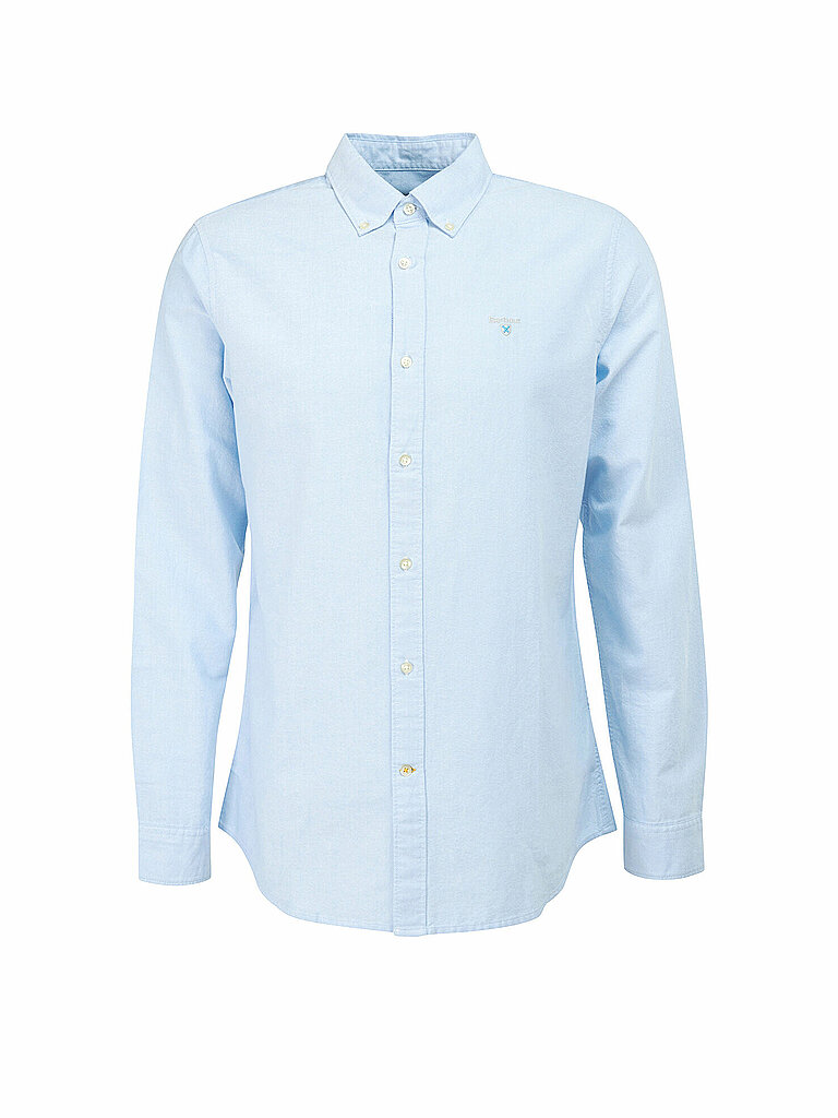 BARBOUR Hemd Tailored Fit hellblau | L von Barbour