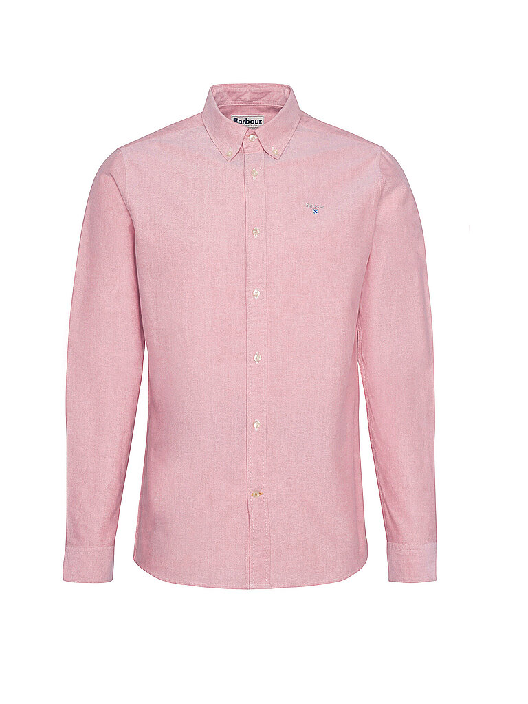 BARBOUR Hemd Tailored Fit rosa | L von Barbour