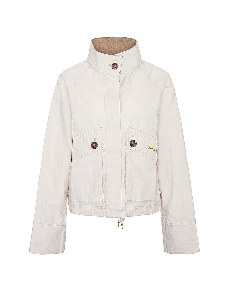 BARBOUR Jacke CROWDON SHOWERPROOF creme | 34 von Barbour