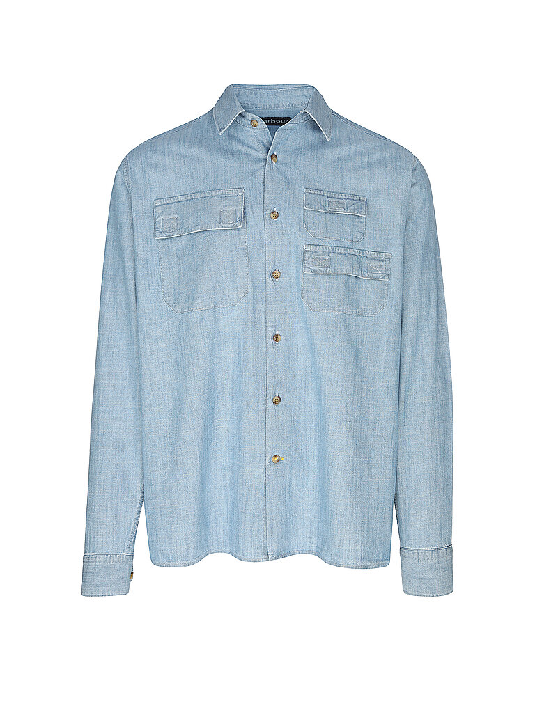 BARBOUR Jeanshemd  hellblau | L von Barbour